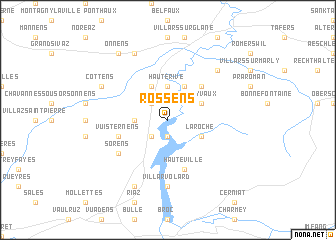 map of Rossens