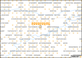 map of Roßessing