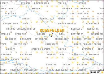 map of Rossfelden
