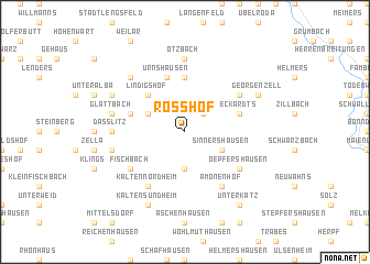 map of Roßhof