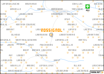 map of Rossignol