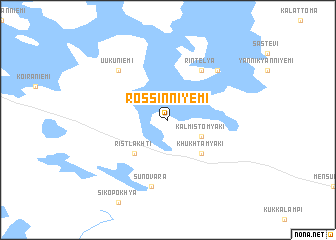 map of Rossinniyemi