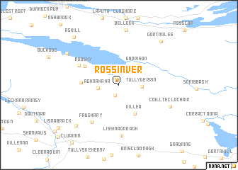 map of Rossinver