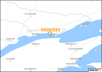 map of Rosskeen