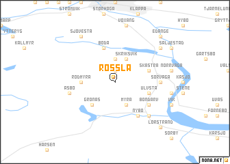 map of Rossla