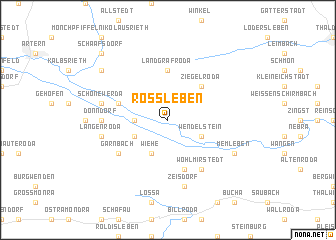 map of Roßleben