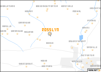 map of Rosslyn