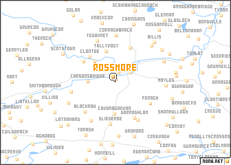 map of Rossmore