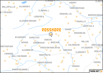 map of Rossmore