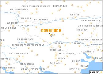 map of Rossmore