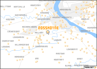 map of Rossmoyne