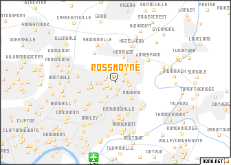 map of Rossmoyne