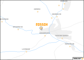 map of Rossoh\