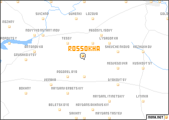 map of Rossokha