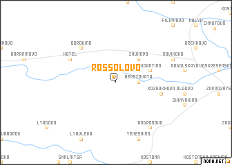 map of Rossolovo