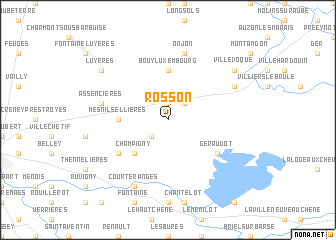 map of Rosson