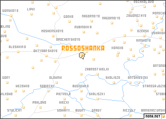 map of Rossoshanka