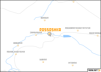 map of Rossoshka