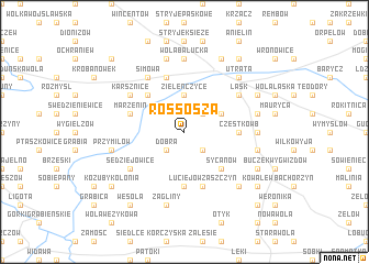 map of Rossosza