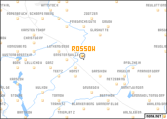 map of Rossow