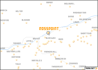 map of Rosspoint