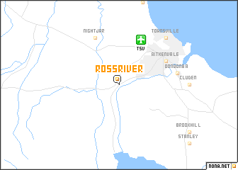 map of Ross River