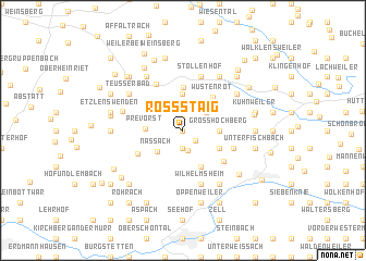 map of Roßstaig