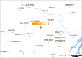 map of Ross Store