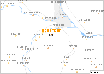 map of Rosstown