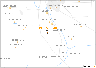 map of Rosstown