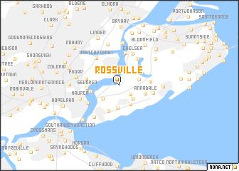 map of Rossville