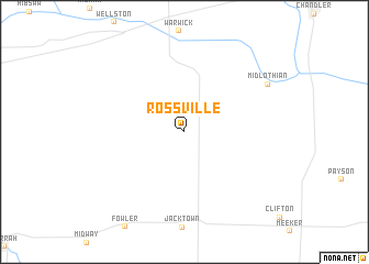 map of Rossville