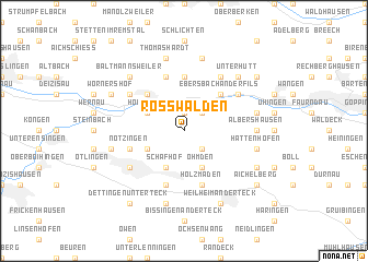 map of Roßwälden