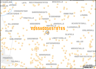 map of Rosswood Estates