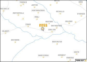 map of Ross