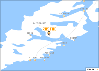 map of Rostad