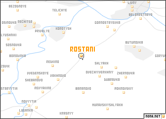 map of Rostani