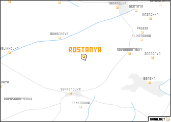 map of Rostanya