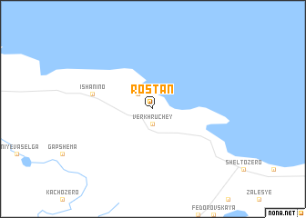 map of Rostan\
