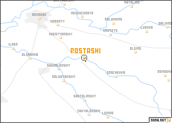 map of Rostashi