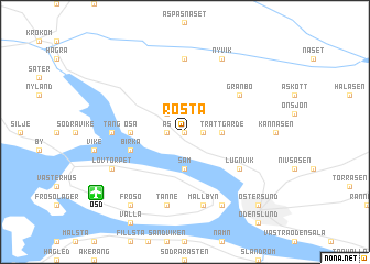 map of Rösta