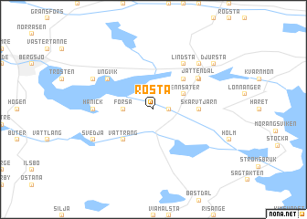map of Rösta