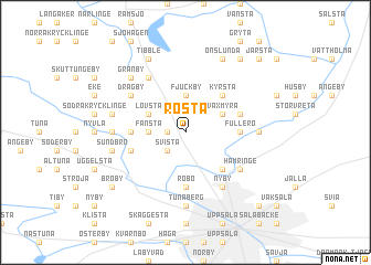 map of Rosta