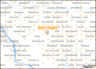 map of Rostingen