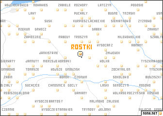 map of Rostki