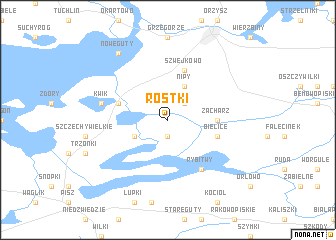 map of Rostki