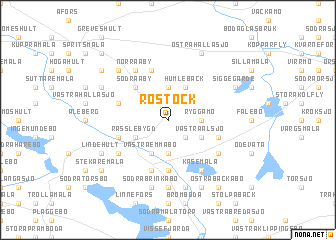 map of Rostock