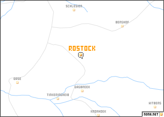 map of Rostock