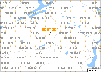 map of Rostoka