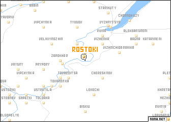 map of Rostoki
